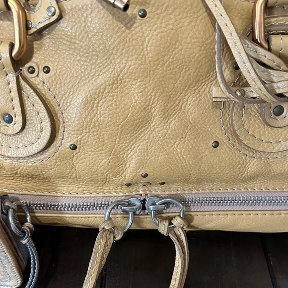 Chloe Paddington Shoulder Mustard Leather Satchel and wallet - Picture 5 of 16